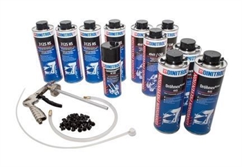 DA1988 - Dinitrol Rust Proofing Kit for Land Rover - Cavity and Underbody Sealing Litres Kit - NOT FOR SALE OUTSIDE OF UK.
