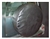 DA2026 - Wheel Cover In Plain Black Vinyl - Fits 205 x 16 For Land Rover