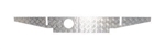 DA2050 - Rear Cross Member Chequer Plate for Land Rover Series in Natural Aluminium