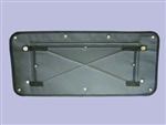 DA2161BLUE - Radiator Muff with Blue Edging - Fits Defender