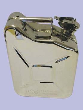 DA2171 - Stainless Steel Jerry Can - 10 Litre