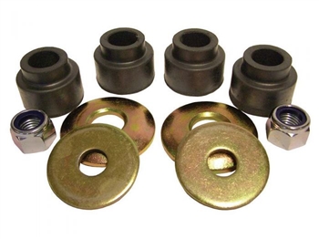 DA2353 - Front Radius Arm Bush, Washer and Nut Kit - Fits Defender (1987-1997), Discovery 1 and Range Rover Classic (1986-1994)