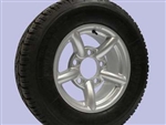 DA2435 - Zu Rim In Silver - 16 X 7 (1,400Kg Rating Wheel) - For Defender, Discovery 1 and Range Rover Classic