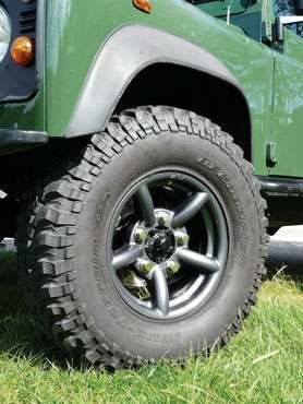 DA2437 - Zu Rim In Anthracite - 16 X 7 (1,400Kg Rating Wheel) - For Defender, Discovery 1 and Range Rover Classic