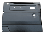 DA2441 - Fits Defender Replacement Door Card - Front Left Hand with Manual Windows in Black ABS Plastic (Fits up to 2005)