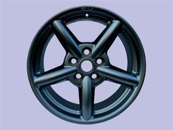 DA2457 - Zu Rim In Black Matte - 18 X 8 (1,400Kg Rating Wheel) - For Discovery 2 and Range Rover P38
