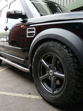 DA2458 - Zu Rim In Anthracite Gloss - 18 X 8 (1,400Kg Rating Wheel) - For Discovery 2 and Range Rover P38