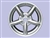 DA2461 - Zu Rim In High Power Silver - 18 X 8 (1,400Kg Rating Wheel) - For Discovery 2 and Range Rover P38