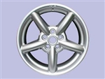 DA2461 - Zu Rim In High Power Silver - 18 X 8 (1,400Kg Rating Wheel) - For Discovery 2 and Range Rover P38