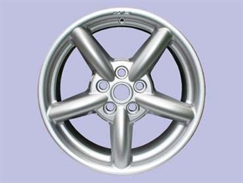 DA2461 - Zu Rim In High Power Silver - 18 X 8 (1,400Kg Rating Wheel) - For Discovery 2 and Range Rover P38