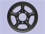 DA2471 - MaxXtrac Alloy Wheel By Mach 5 - In Satin Black - For Defender, Discovery 1 and Range Rover Classic