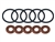 DA2479O - OEM TD5 Injector Washer and O Ring Set - Complete Set of 5 for Defender and Discovery 2