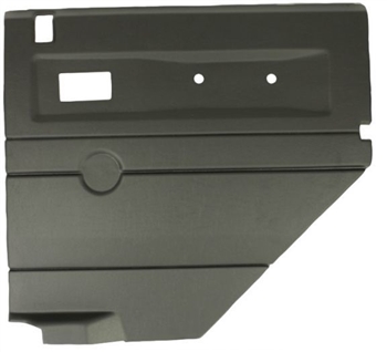 DA2484 - Fits Defender Door Card - Rear Right Hand with Electric Windows in Black
