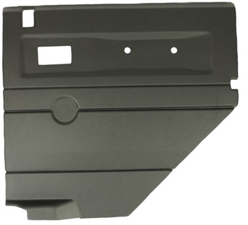 DA2485 - Fits Defender Door Card - Rear Left Hand with Electric Windows in Black