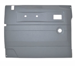 DA2491 - Front Left Hand Door Card for Land Rover Defender - Light Grey with Manual Windows - Fits up to 2005