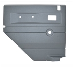DA2493 - Rear Left Hand Door Card for Land Rover Defender - Light Grey with Manual Windows