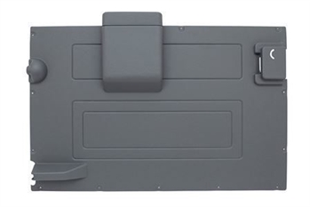 DA2517 - Defender Rear Door Card in Light Grey - Tailgate Door Card for Defenders up to 2002 - Comes with Rear Wiper Motor Cover
