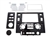 DA2609 - Fits Defender Double Din Interior Trim Fascia Kit - Comes in Matt Black for 2007 Defenders Onwards