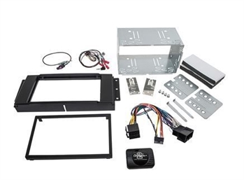DA2611 - Double Din Radio Installation Facia - Fits For Freelander 2, Range Rover Sport 06-09, Discovery 3 and Discovery 4 (will not fit Disco 4 standard audio)