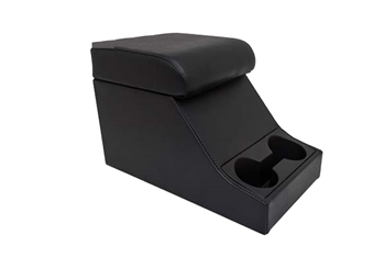 DA2662.AM - Fits Defender 'Chubby' Cubby Box - Black Base With High Top Black Vinyl Lid - Can Also Be Fitted to Series