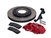 DA2700 - Front Brake Axle Kit By Alcon for Land Rover Defender (with 18" Wheels) - 6 Piston Red Caliper, Disc and Pad Kit - Fits Defender 90 and Also 110 from 2000 Onwards