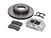 DA2703 - Front Brake Axle Kit By Alcon for Land Rover Defender (with 16" Wheels) - 4 Piston Silver Caliper, Disc and Pad Kit - Fits Defender 90 and Also 110 from 2000 Onwards