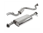 DA2775 - Fits Defender 90 Stainless Steel Sports Exhaust System by Double S - Fits Puma 2.4 for Defender 110