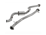 DA2776 - Fits Defender 110 Stainless Steel Sports Exhaust System by Double S - Fits Puma 2.4 for Defender 110