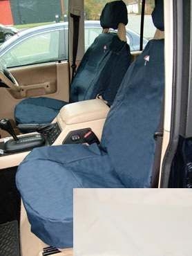 DA2800SAND - Front Seat Covers In Sand - Washable, Waterproof and Well-Fitted (Doesn't Fit Leather Seats or Adventurer Seats) For Discovery 2