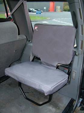 DA2809GREY - Boot Seat Covers In Grey For Discovery 1