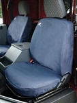 DA2815BLUE - Fits Defender Front Seat Covers up to 2007 - Comes as a Set of Three in Blue - Waterproof and Machine Washable
