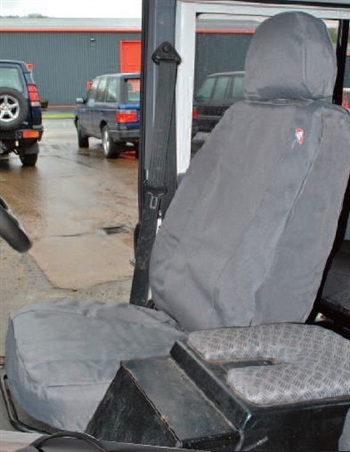 DA2818GREY - Fits Defender Front Seat Covers in Grey - 2007 Onwards
