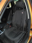 DA2823BLACK - Second Row Seat Covers In Black 35/30/35 Split For Discovery 3 (Picture shows very similar item fitted to front of Freelander 2)