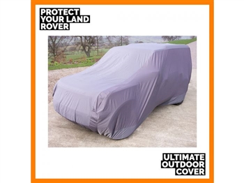 DA2835 - Ultimate Outdoor Land Rover Cover - Fits Defender 110, Discovery, Range Rover, Range Rover Sport & Land Rover Series LWB - Fully Waterproof, Breathable and Strong