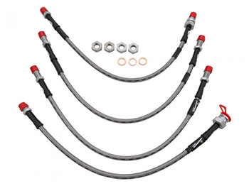 DA2930 - Brake Hose Kit for Land Rover Defender 110/130 - With ABS - Fits 1999-2004 - Manufactured By Goodridge