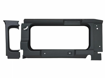 DA2933 - Internal Window Surround Kit for Land Rover Defender 90 - In Dark Grey - With Cut Out for Windows