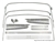 DA2986 - Flat Rail Style Hood Stick Set - Fittings Only for Land Rover Defender 90