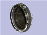 DA3010.G - Replacement Headlamp Bowl - 8" with Chrome Ring - For all Defender, Series and Range Rover Classic
