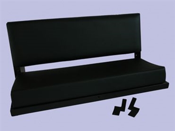 DA3059 - Elongated Rear Bench Seat In Black - For Series LWB/Defender 110 Vehicles