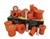 DA3144 - Full Suspesion Polybush Kit - For All Wishbone Bushes - Dynamic Polybush Kit in Orange For Discovery 3 and 4
