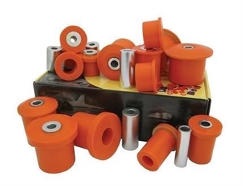 DA3144 - Full Suspesion Polybush Kit - For All Wishbone Bushes - Dynamic Polybush Kit in Orange For Discovery 3 and 4