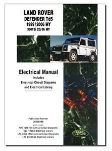 DA3157E - Genuine Fits Land Rover Electrical Manual - Land Rover Defender TD5
