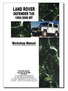 DA3157W.G - Genuine Fits Land Rover Workshop Manual - Land Rover Defender TD5