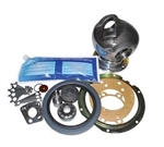 DA3169 - Swivel Housing Kit for Land Rover Series 2 - Swivel Housing Ball, Bushes, Seals, Pins and Gaskets