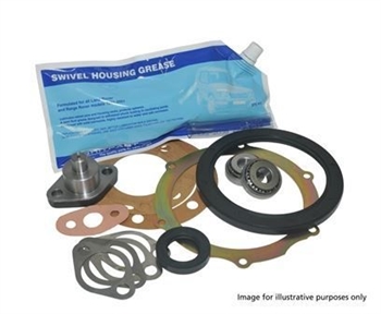 DA3179PG - Oem Swivel Repair Kit for Land Rover Defender 1998 Onwards Non-ABS - Swivel Housing Seals, Bearings, Pins and Gaskets