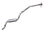 DA3257 - For Defender Stainless Steel Rear Silencer by Double 'S' (Fits Defender 110 200TDI)