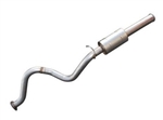 DA3260 - Stainless Steel Rear Silencer For Discovery TD5 - Fits For Discovery 2 from 1998-2004