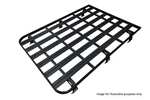 DA3269 - Double Cab Roof Rack In Black for Defender 110 / 130 - Britpart Expedition - 1.60m Long X 1.50m Wide (Made in UK)