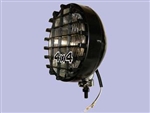 DA4088.AM - Black 8" Halogen 100w Driving Lamps - Pair - By Britpart