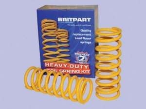 DA4203 - Britpart Performance Front Springs - Light Load - 2" (50mm) Lift - For Defender, Discovery 1 and Range Rover Classic